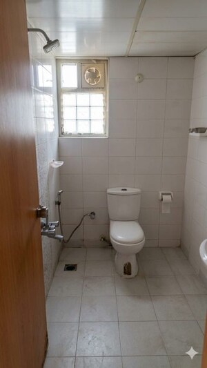 Bathroom in 3 BHK Apartment at Mantri Celestia, Gachibowli – for Rent