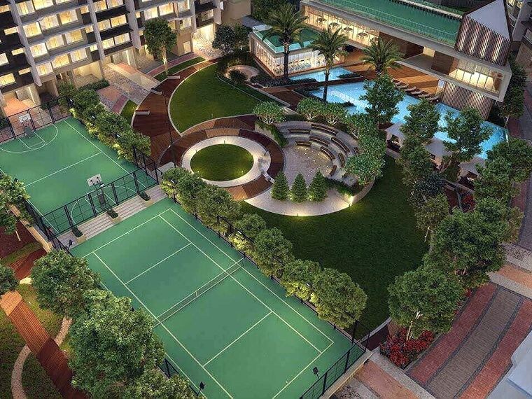 Garden, birla-vanya 3 Bedroom 880 Sq.Ft. Apartment In Kalyan West Thane 10167444