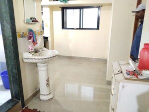 Bathroom in 2 BHK Builder Floor at Nilesh Angan, Ganesh Nagar – for Rent