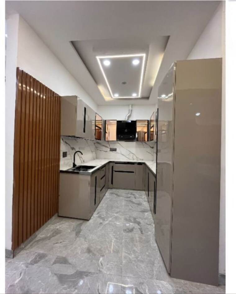 Kitchen, om-shanti-apartments-noida 2 Bedroom 1050 Sq.Ft. Builder Floor In Sector 49 Noida 10167517