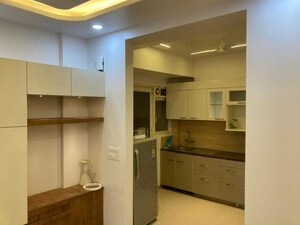 Kitchen in 3 BHK Apartment at Omaxe R2, Gomti Nagar – for Rent