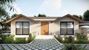 3 BHK Independent House – Exterior View View at Omaxe New Chandigarh, North Mullanpur - for Sale