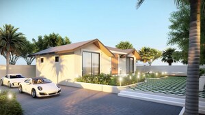 Swimming Pool in 3 BHK Independent House at Omaxe New Chandigarh, North Mullanpur – for Sale