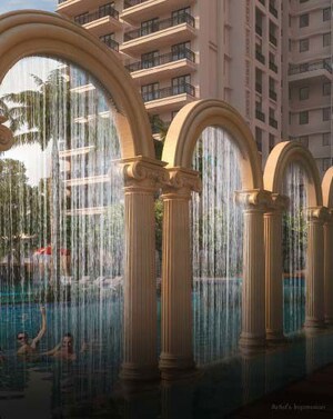 2 BHK Apartment – Exterior View View at Paradise Sai World Legend, Kalyan West - for Sale