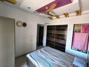 Bedroom in 2 BHK Apartment at Soham Garden, Manpada – for Rent