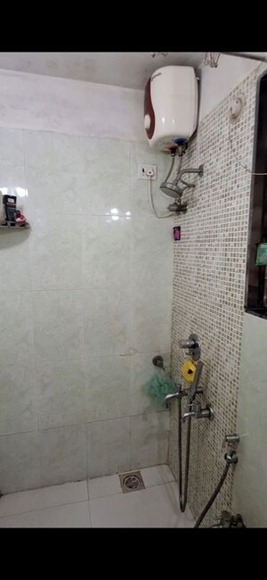 Bathroom in 1 BHK Apartment at Shiv Sai Paradise, Majiwada – for Sale
