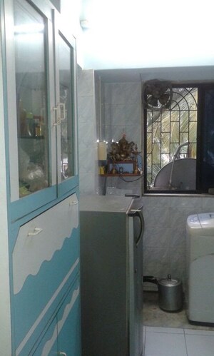 Kitchen in 1.5 BHK Apartment at Saket Complex, Kalwa – for Sale