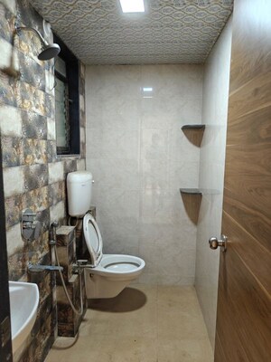 Bathroom in 2 BHK Apartment at Gajanan Shree Sai Jalaram, Ulwe – for Rent