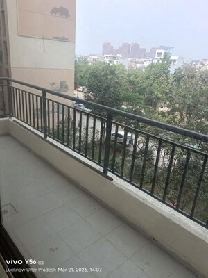 Balcony in 3 BHK Apartment at Omaxe Residency, Gomti Nagar – for Rent