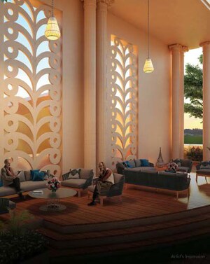 Living Room in 2 BHK Apartment at Paradise Sai World Legend, Kalyan West – for Sale