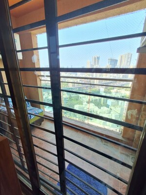 Balcony in 2 BHK Apartment at Thakur Vishnu Shivam Tower, Kandivali East – for Rent