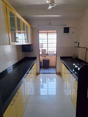 Kitchen in 2 BHK Apartment at Thakur Vishnu Shivam Tower, Kandivali East – for Rent
