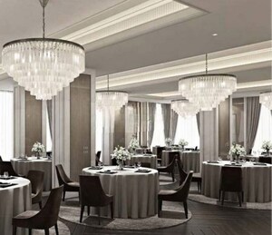 Living Room in 6+ BHK Apartment at M3M Trump Tower, Sector 65 – for Sale