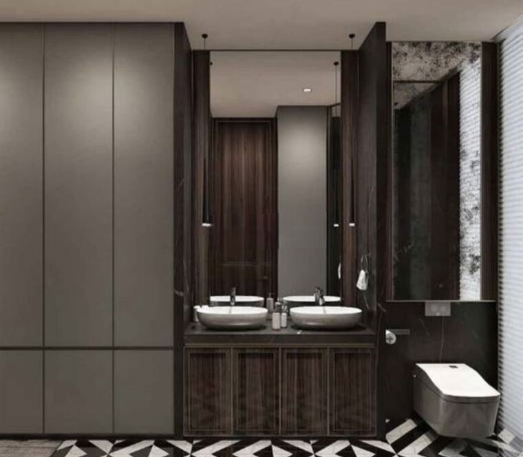 Bathroom, m3m-trump-tower 6+ Bedroom 4020 Sq.Ft. Apartment In Sector 65 Gurgaon 10167697