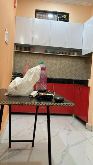 Kitchen in 1 RK Builder Floor at Neb Sarai – for Rent