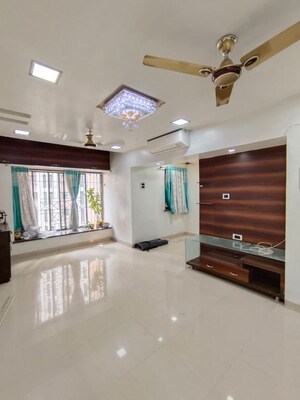 Living Room in 2 BHK Apartment at Valley Towers Annex, Manpada – for Rent
