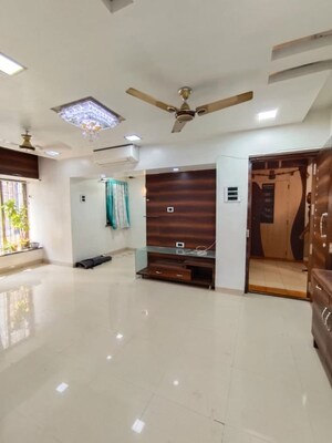 Living Room in 2 BHK Apartment at Valley Towers Annex, Manpada – for Rent