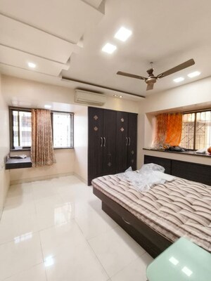 Bedroom in 2 BHK Apartment at Valley Towers Annex, Manpada – for Rent
