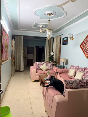 Living Room in 3 BHK Builder Floor at Sainik Plaza, Sector 49 – for Sale