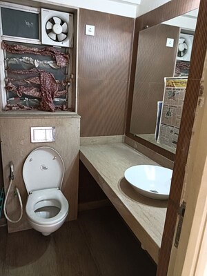 Bathroom in 1 BHK Apartment at Kalpataru Hills, Manpada – for Sale