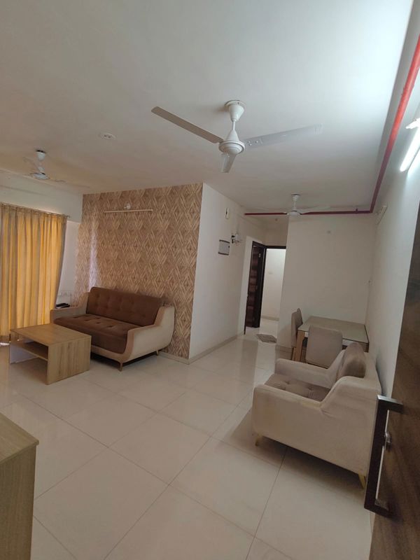 2 BHK + Pooja Room Apartment For Rent in Metropolis Rivera