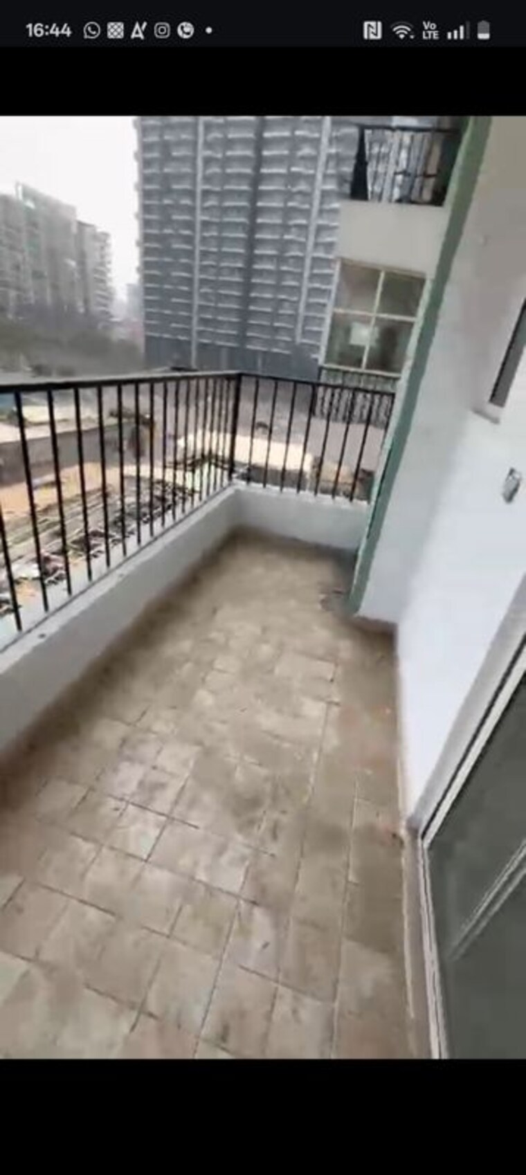 Balcony, divyansh-pratham 3 Bedroom 1425 Sq.Ft. Apartment In Ahinsa Khand 2 Ghaziabad 10167900