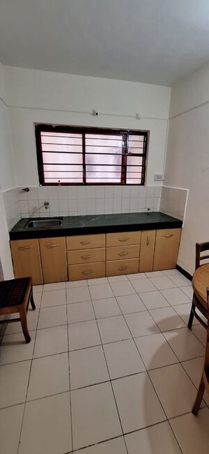 Kitchen in 1 BHK Apartment at Woodland Avenue, Kothrud – for Rent
