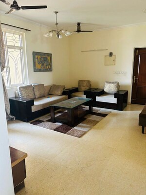 Living Room in 3 BHK Apartment at Parsvnath Green Ville, Sector 48 – for Rent