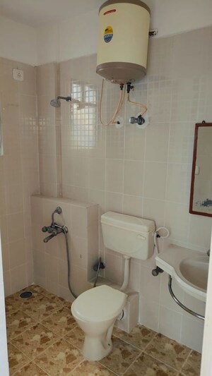 Bathroom in 3 BHK Apartment at Gopalan Royal Palms, Kaggadasapura – for Rent