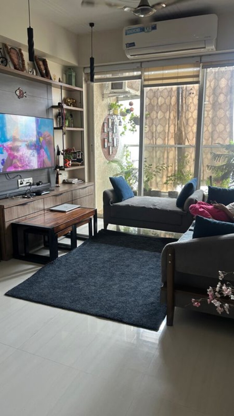 Living Room, akshar-green-world 2 Bedroom 1245 Sq.Ft. Apartment In Dighe Navi Mumbai 10168033