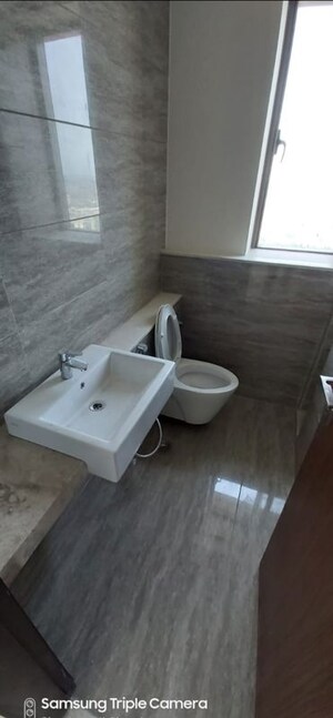 Bathroom in 2 BHK Apartment at Sheth Auris Serenity Tower 1, Malad West – for Rent