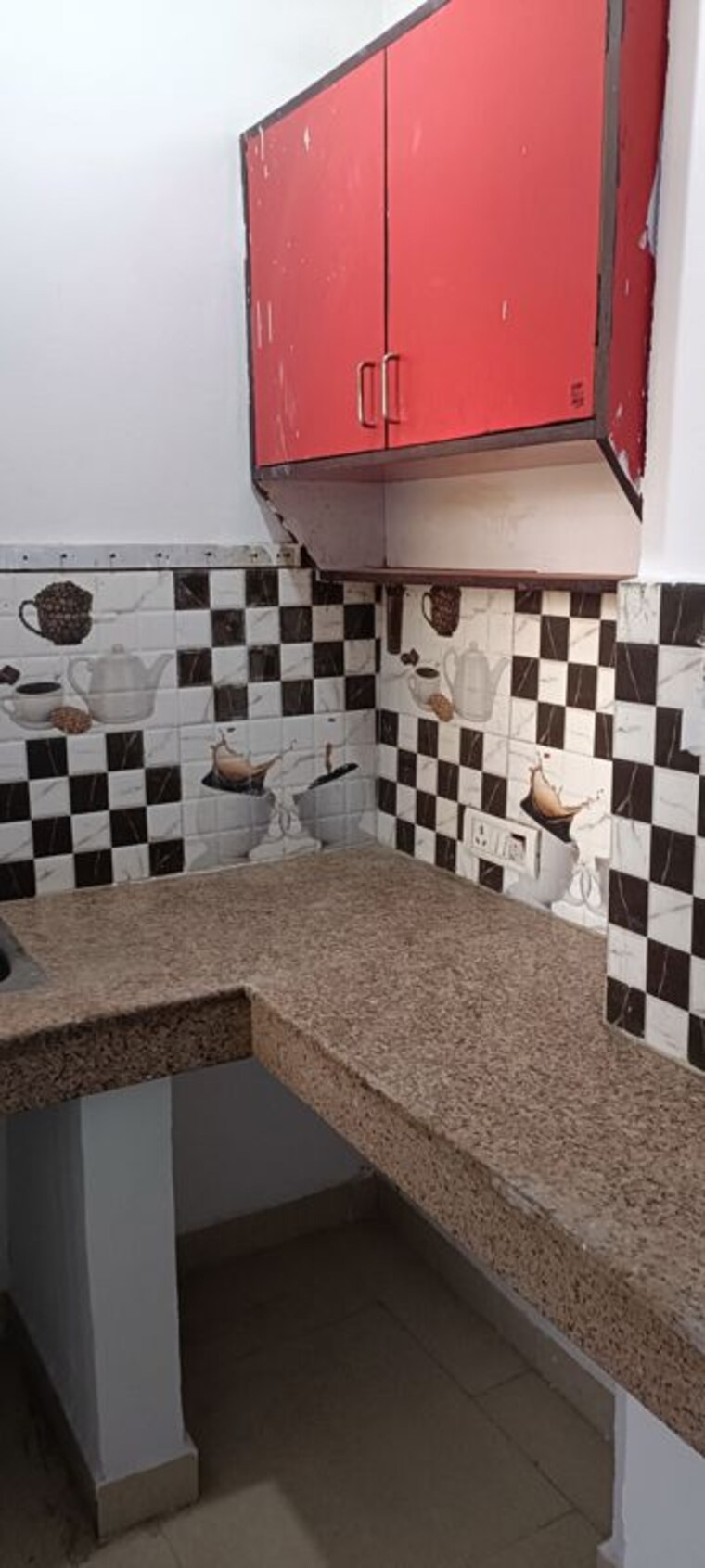 Kitchen, wazirabad 1 RK 250 Sq.Ft. Builder Floor In Wazirabad Gurgaon 9097696