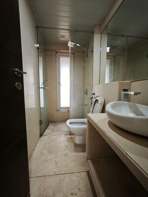 Bathroom in 3 BHK Apartment at Godrej Central, Chembur – for Rent
