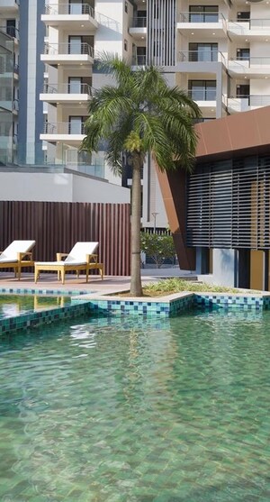 Swimming Pool in 3 BHK Apartment at Godrej Icon, Sector 88a – for Rent