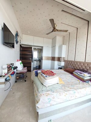 Bedroom in 2 BHK Apartment at Skylark Apartments, Ghansoli Sector 15 – for Rent