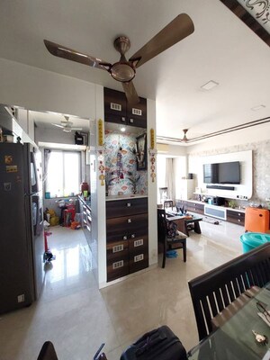 Building Lobby in 2 BHK Apartment at Skylark Apartments, Ghansoli Sector 15 – for Rent