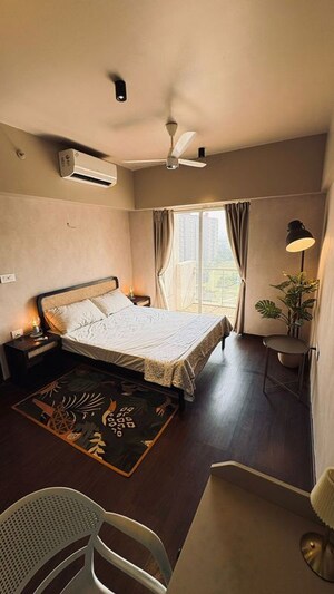 Bedroom in 1 BHK Apartment at Lodha Belmondo, Gahunje – for Rent