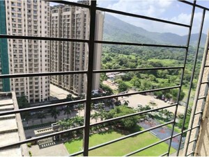 Balcony in 2 BHK Apartment at Mahavir Kalpavruksha, Ghodbunder Road – for Sale