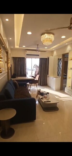 Living Room in 2 BHK Apartment at Royal Classic Co Op Society, Andheri West – for Rent