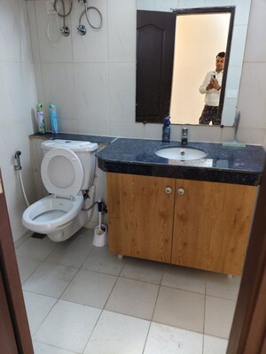 Bathroom in 4 BHK Apartment at 3C Lotus Panache, Sector 110 – for Rent