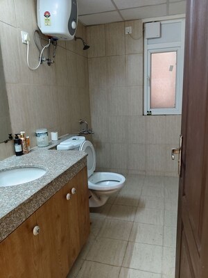 Bathroom in 4 BHK Apartment at 3C Lotus Panache, Sector 110 – for Rent
