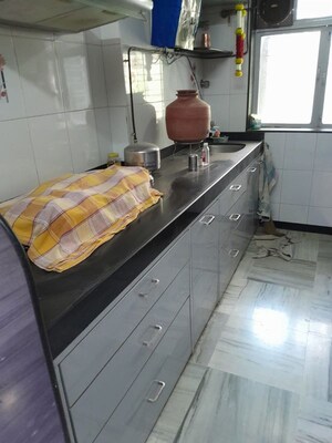 Kitchen in 1 BHK Apartment at Lata Apartments, Borivali East – for Rent