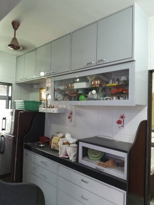 Kitchen in 1 BHK Apartment at Lata Apartments, Borivali East – for Rent