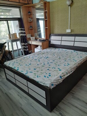 Bedroom in 1 BHK Apartment at Lata Apartments, Borivali East – for Rent