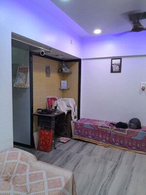 Bedroom in 1 BHK Apartment at Lata Apartments, Borivali East – for Rent