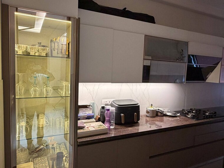 Kitchen, saket 3 Bedroom 1500 Sq.Ft. Apartment In Saket Delhi 10168158