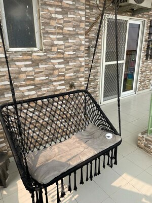 Balcony in 3.5 BHK Apartment at Ajnara Grand Heritage, Sector 74 – for Rent