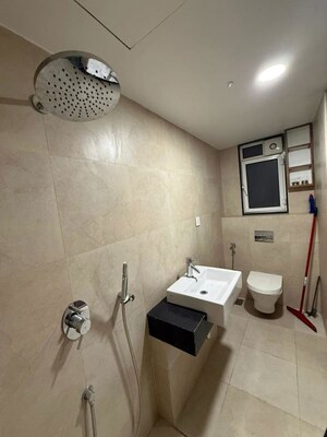 Bathroom in 2 BHK Apartment at Lodha Belmondo, Gahunje – for Rent