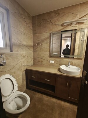 Bathroom in 3 BHK Builder Floor at Gupta Awas, Sector 43 – for Rent