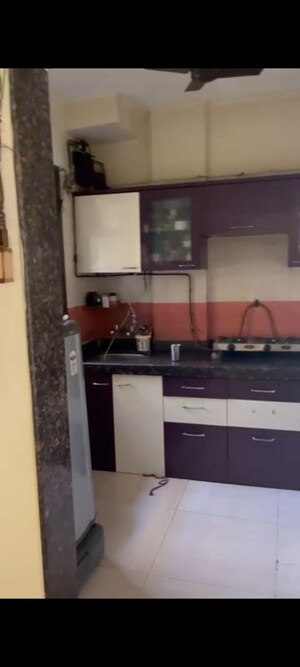 Kitchen in 2 BHK Apartment at Sanghvi Hills, Ghodbunder Road – for Rent
